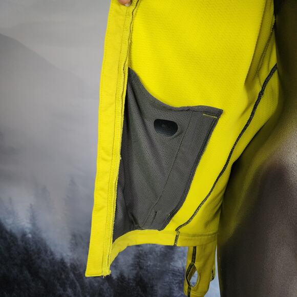 REI Yellow Long Sleeve Mock Neck Running Jacket | Women's Small - Picture 4 of 15